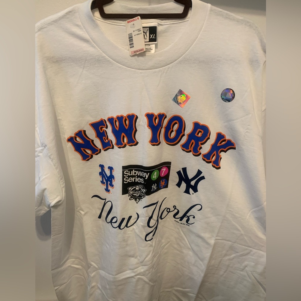 2000 Subway Series VINTAGE XL Puma shirt. NWT from Modells.